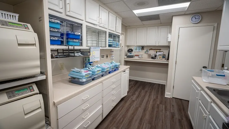Bartlett Office inventory room