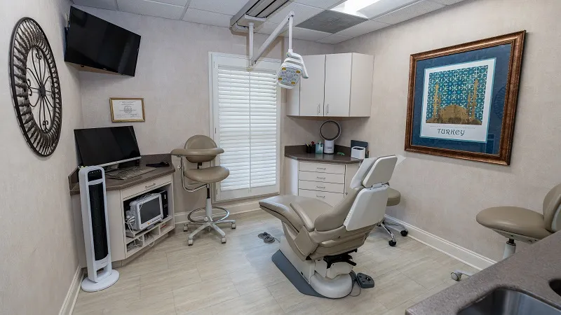 Bartlett Office treatment room back view