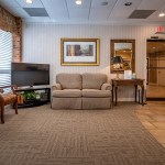 Front view of seating area Germantown Office